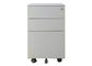 Office Steel Thickness 0.7mm 3 Drawer Rolling File Cabinet
