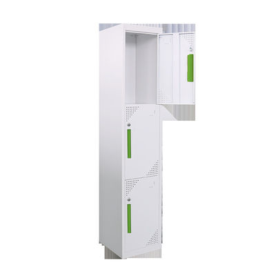 Cold Rolling Steel Plate D450mm 3 Door Steel Office Lockers For School