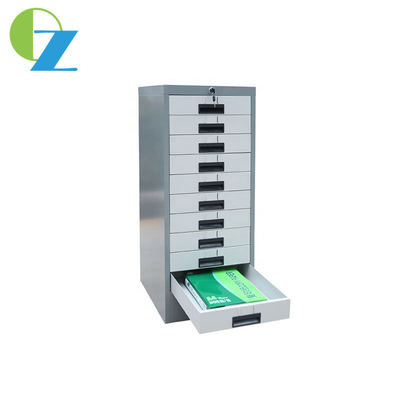 Storage Metal Steel Filing Cabinet 10 Drawer A4 F4 Multi Function Vertical