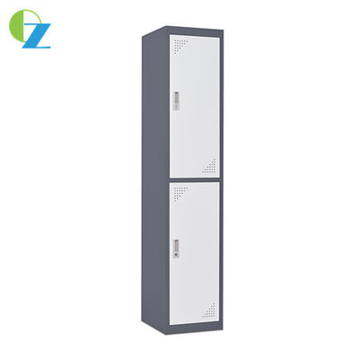 Two Door Vertical Steel Locker cabinet Any RAL Color Available